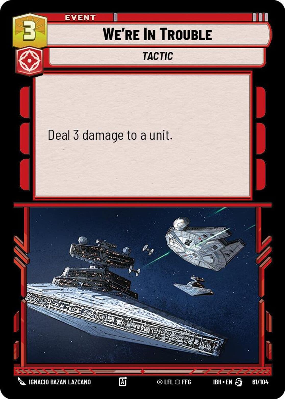 We're In Trouble, Standard