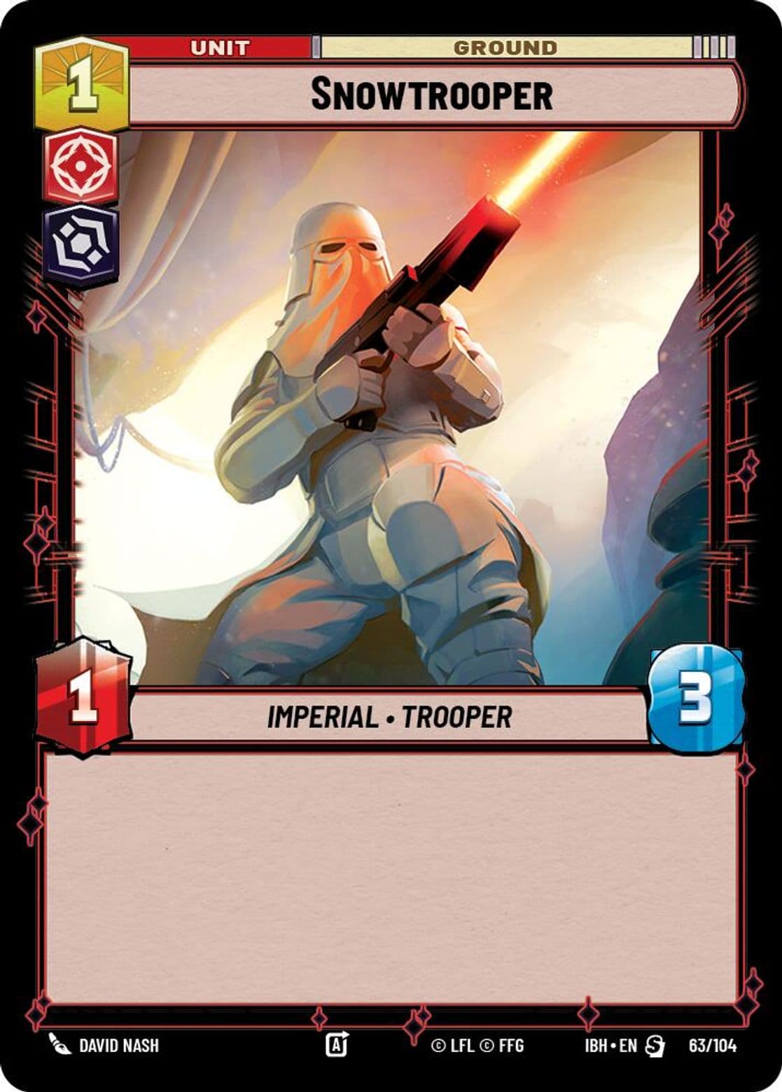 Snowtrooper, Standard