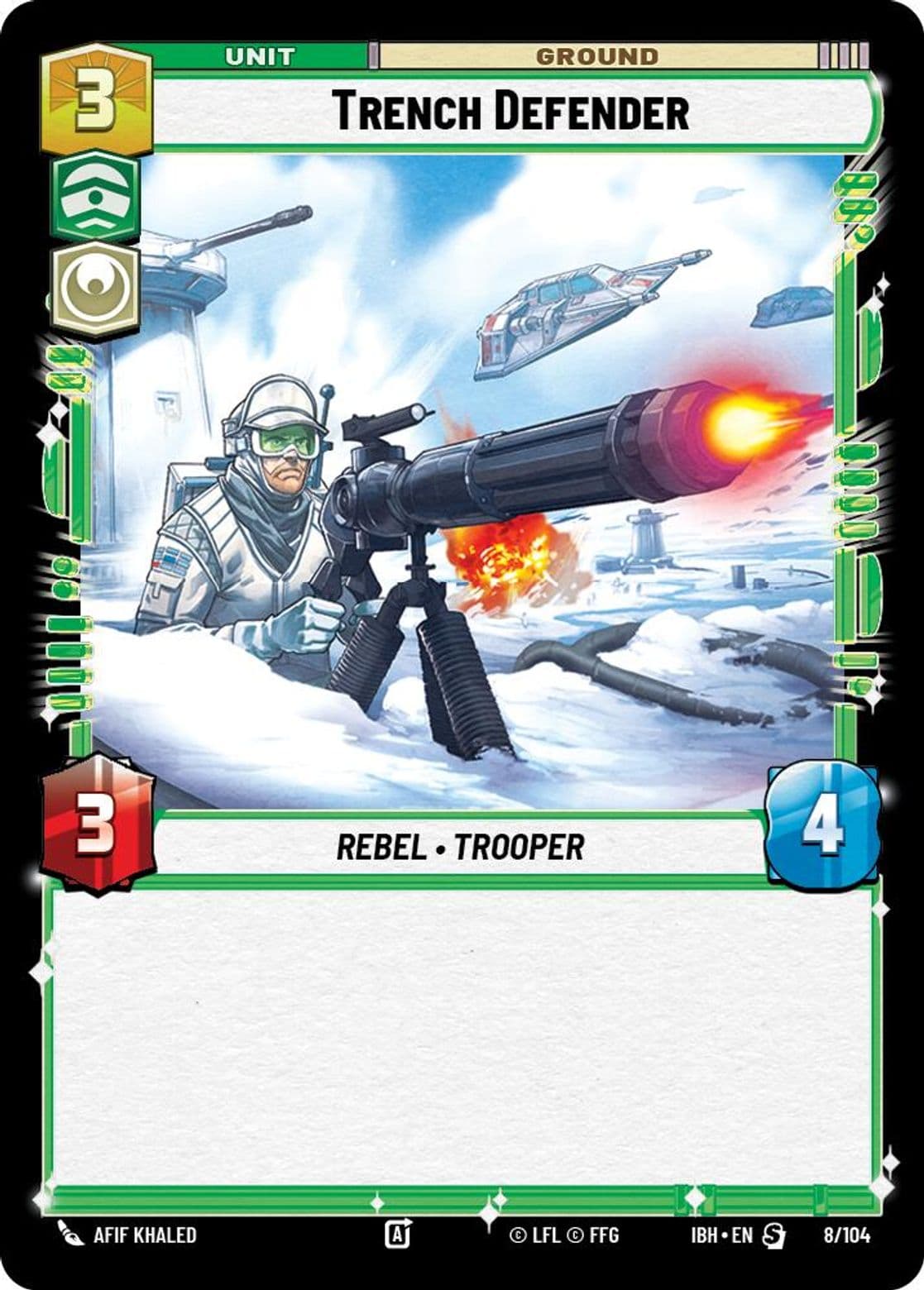 Trench Defender, Standard