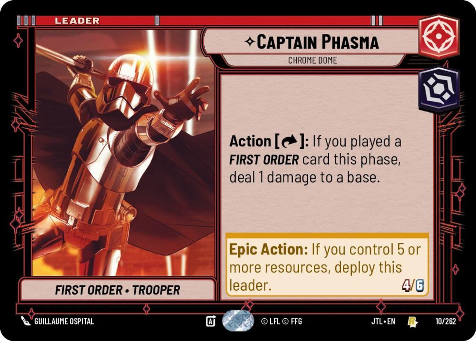 Captain Phasma, Chrome Dome, Standard