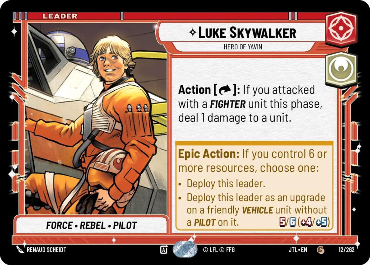 Luke Skywalker, Hero of Yavin, Standard