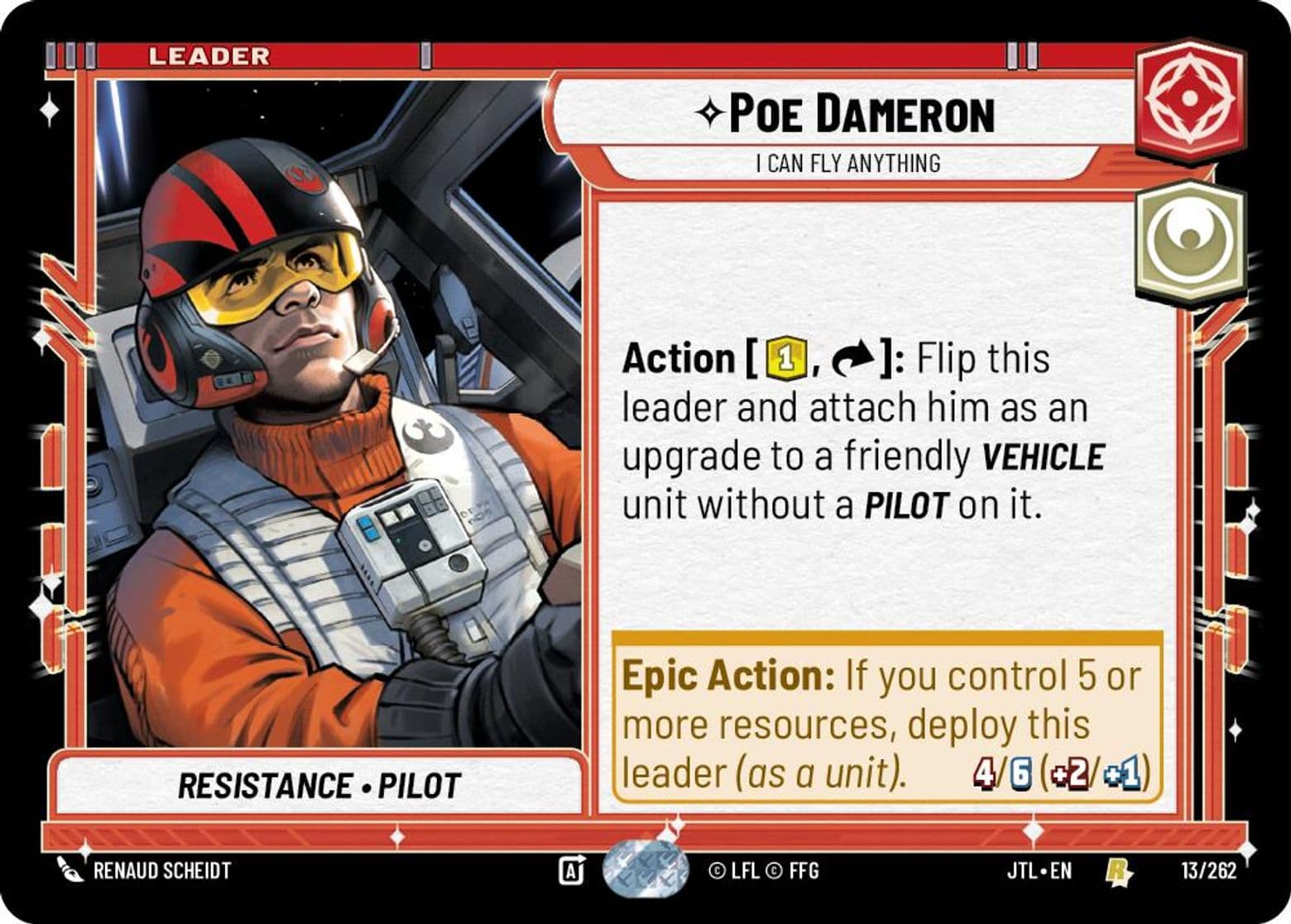 Poe Dameron, I Can Fly Anything, Standard
