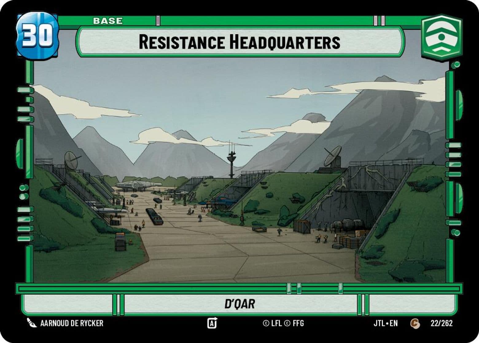 Resistance Headquarters, D'Qar, Standard