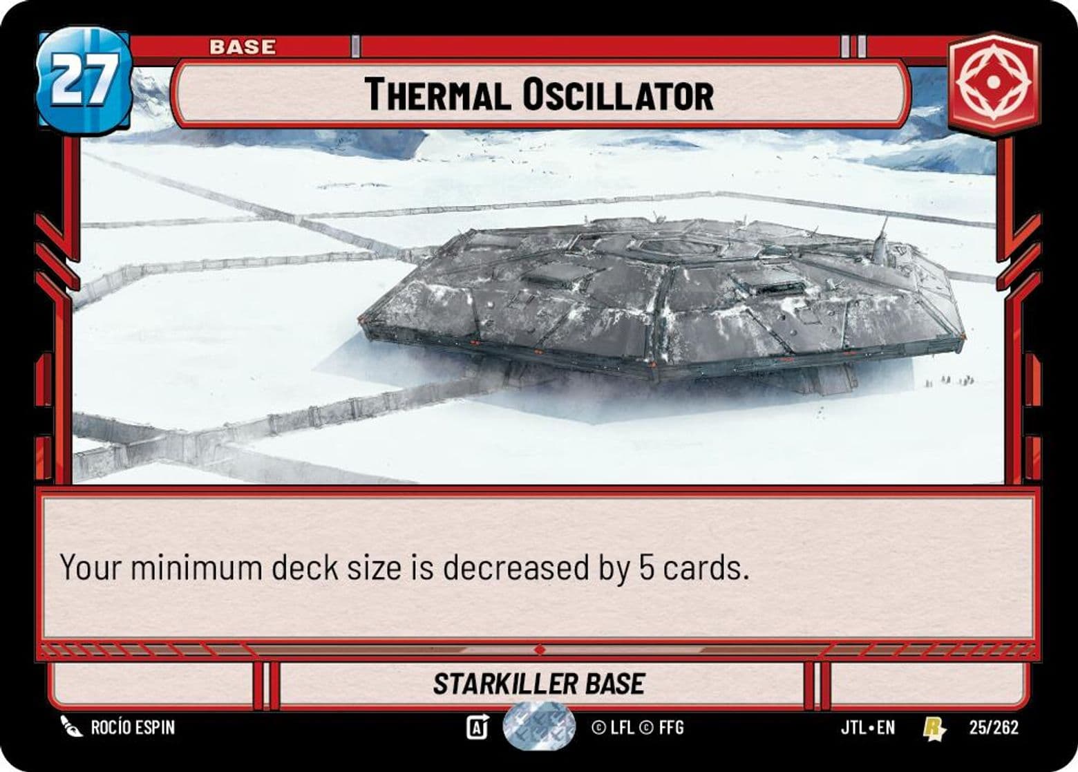 Thermal Oscillator, Starkiller Base, Standard