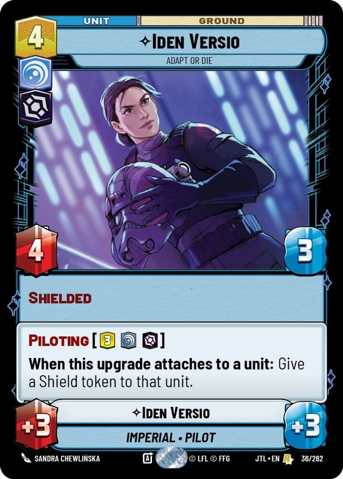 Iden Versio, Adapt or Die, Standard