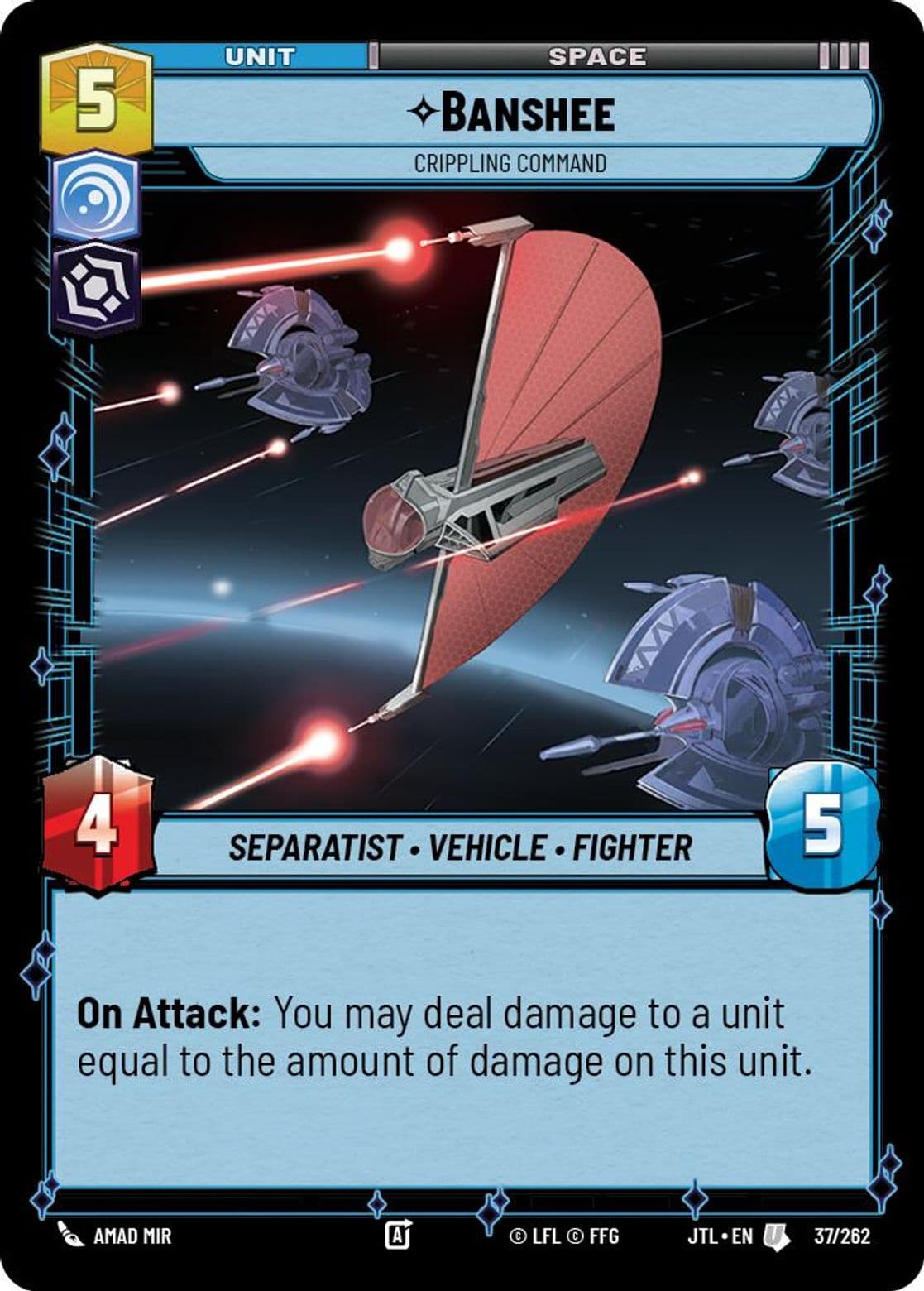 Banshee, Crippling Command, Standard