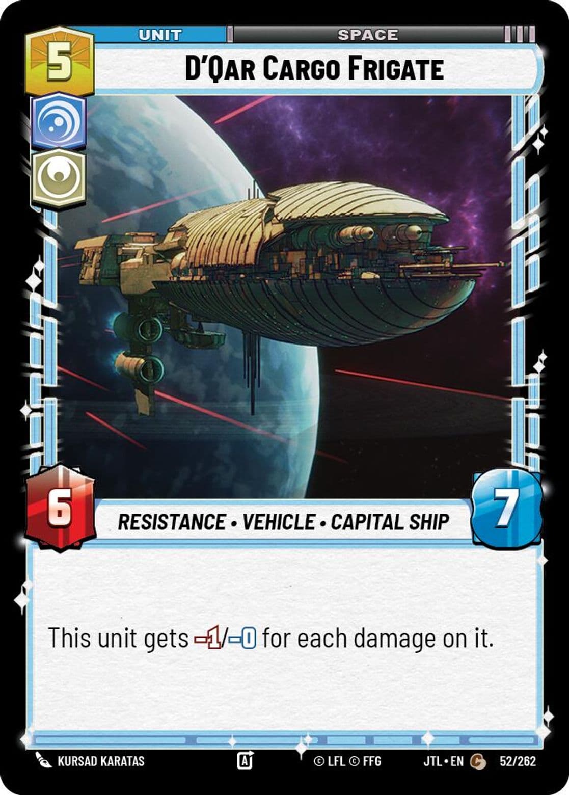 D'Qar Cargo Frigate (Standard)