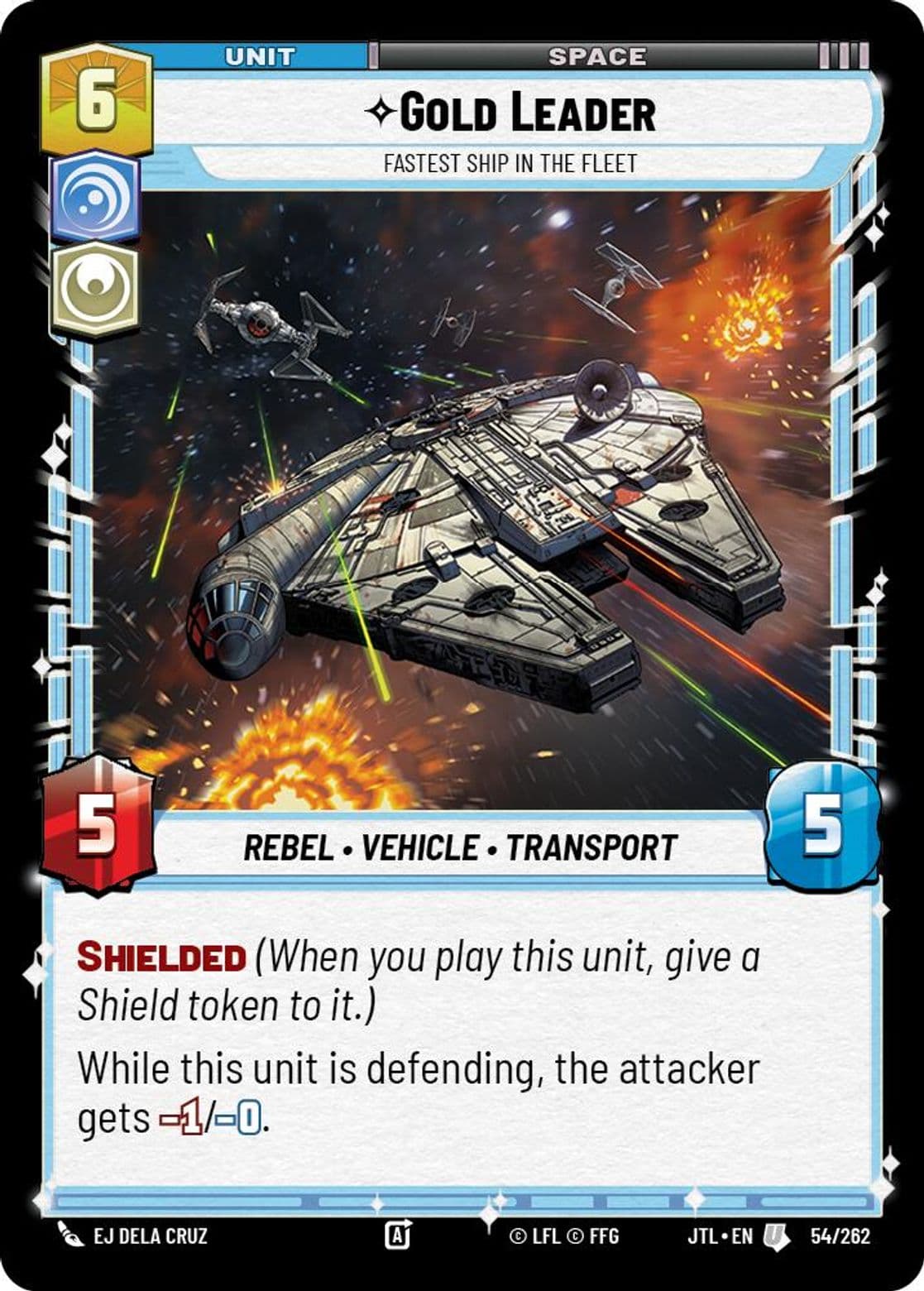 Gold Leader, Fastest Ship in the Fleet, Standard