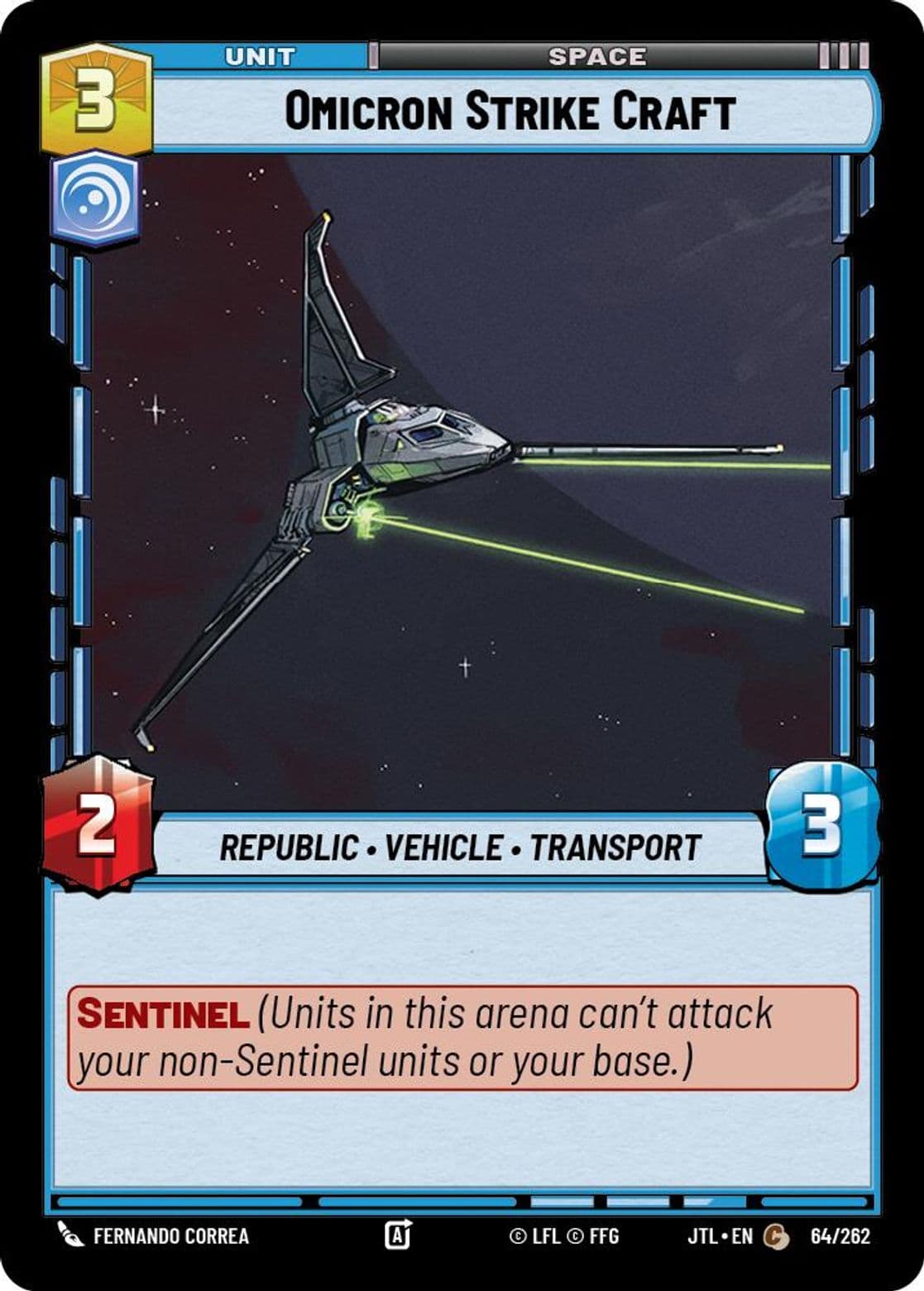Omicron Strike Craft (Standard)