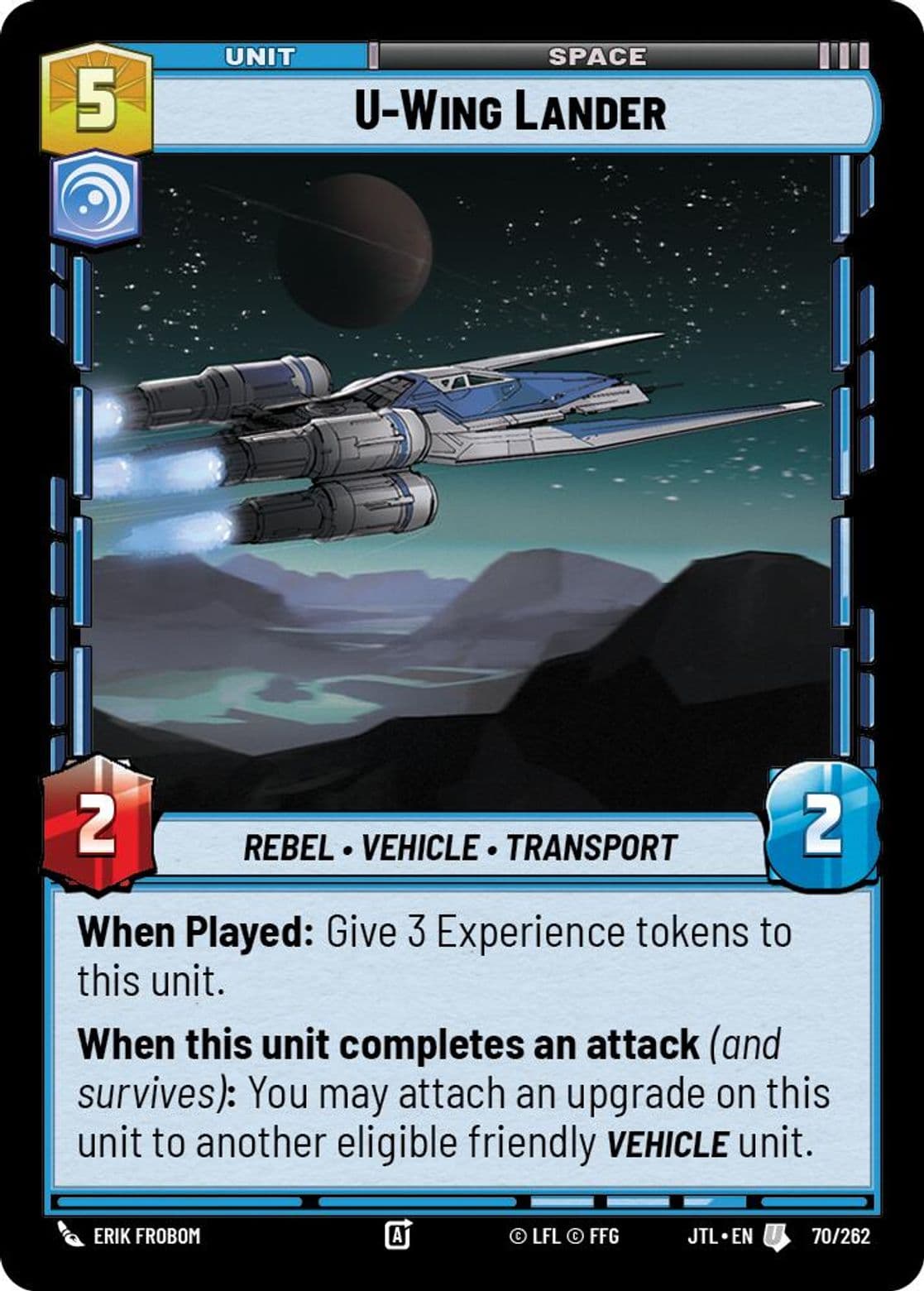 U-Wing Lander, Standard