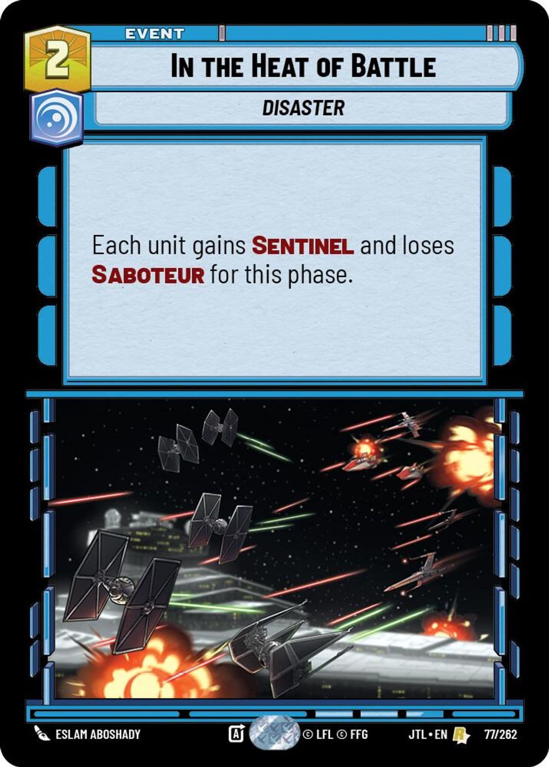 In the Heat of Battle, Standard
