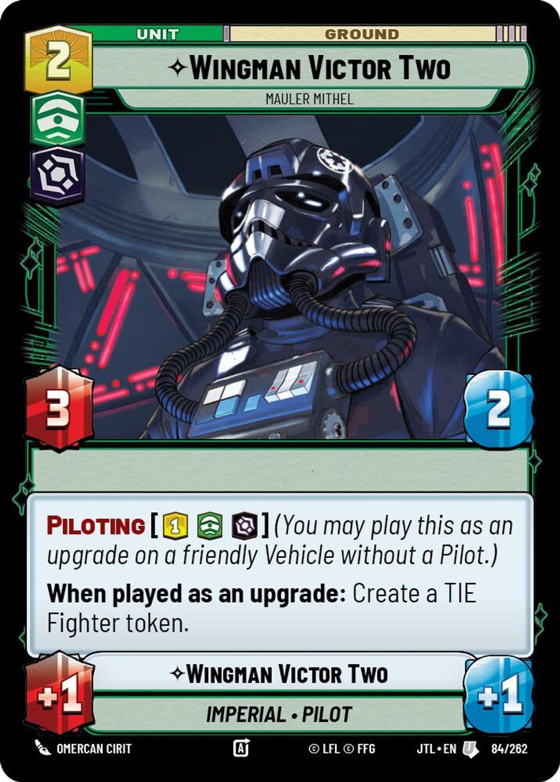Wingman Victor Two, Mauler Mithel, Standard