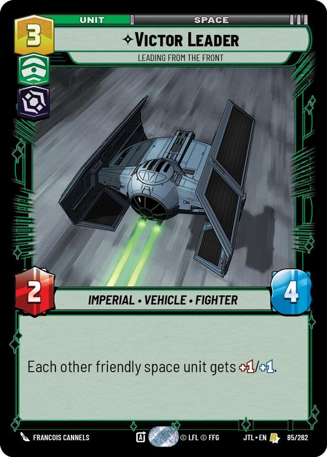 Victor Leader, Leading From the Front, Standard