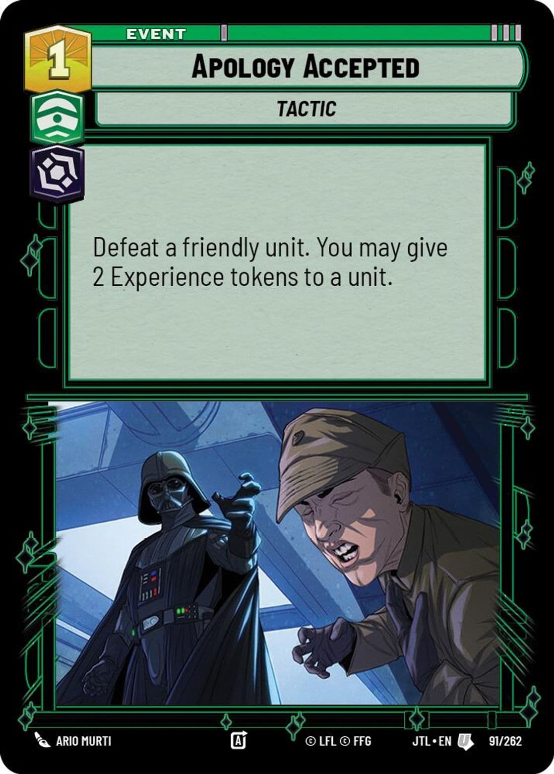 Apology Accepted, Standard