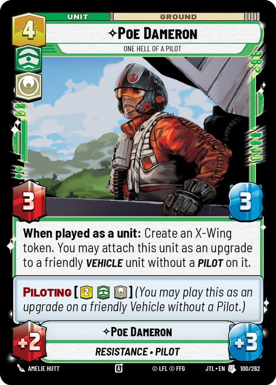 Poe Dameron, One Hell of a a Pilot, Standard