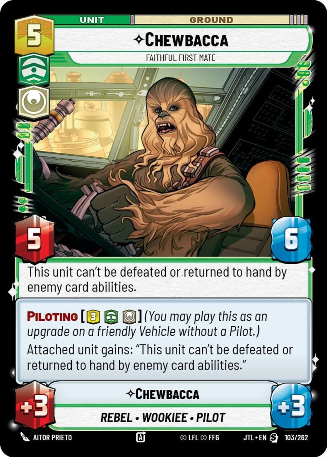 Chewbacca, Faithful First Mate, Standard