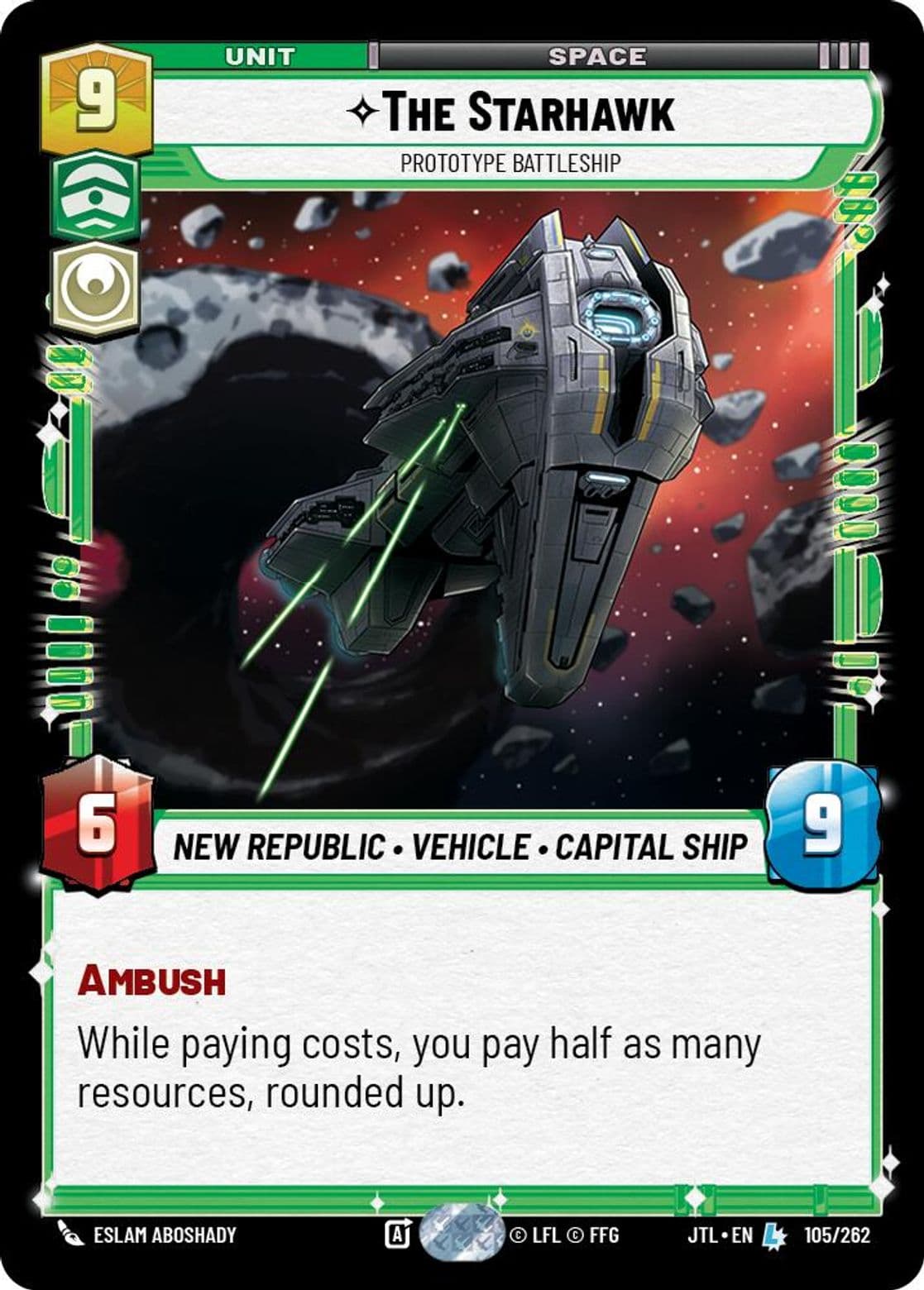 The Starhawk, Prototype Battleship, Standard