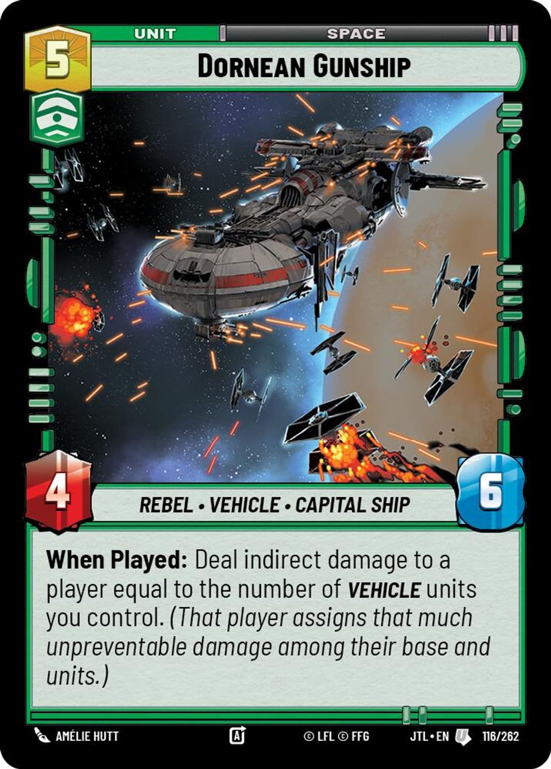 Dornean Gunship, Standard
