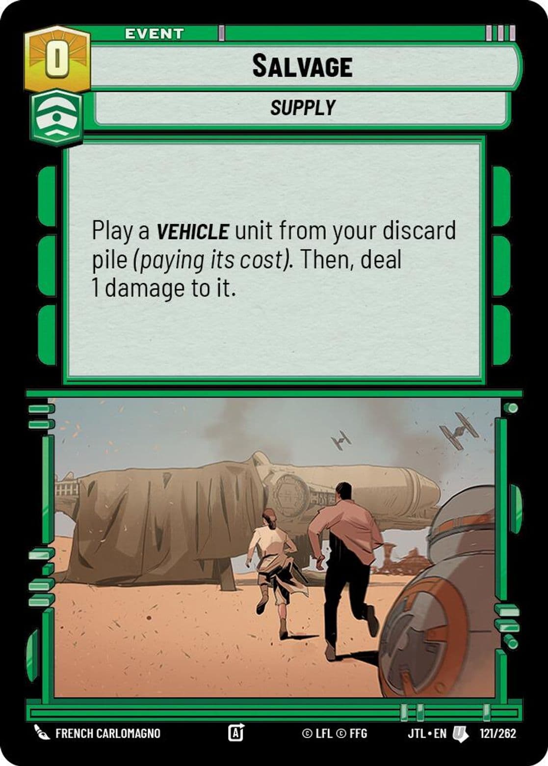 Salvage, Standard