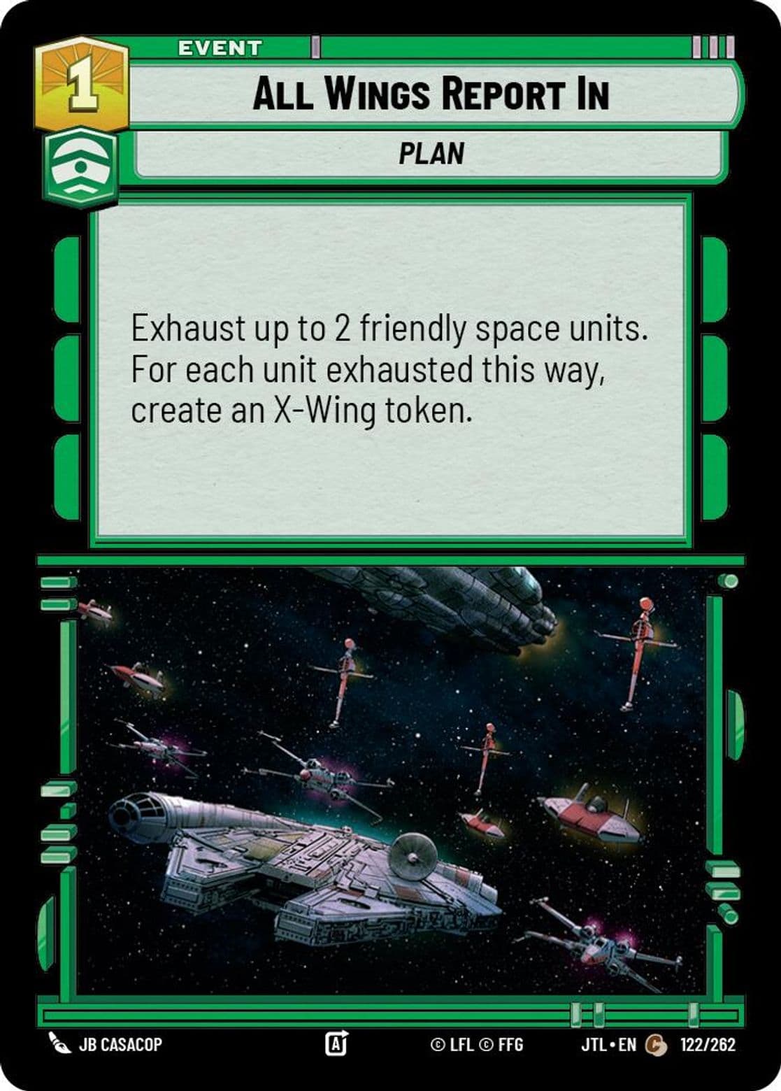 All Wings Report In, Standard
