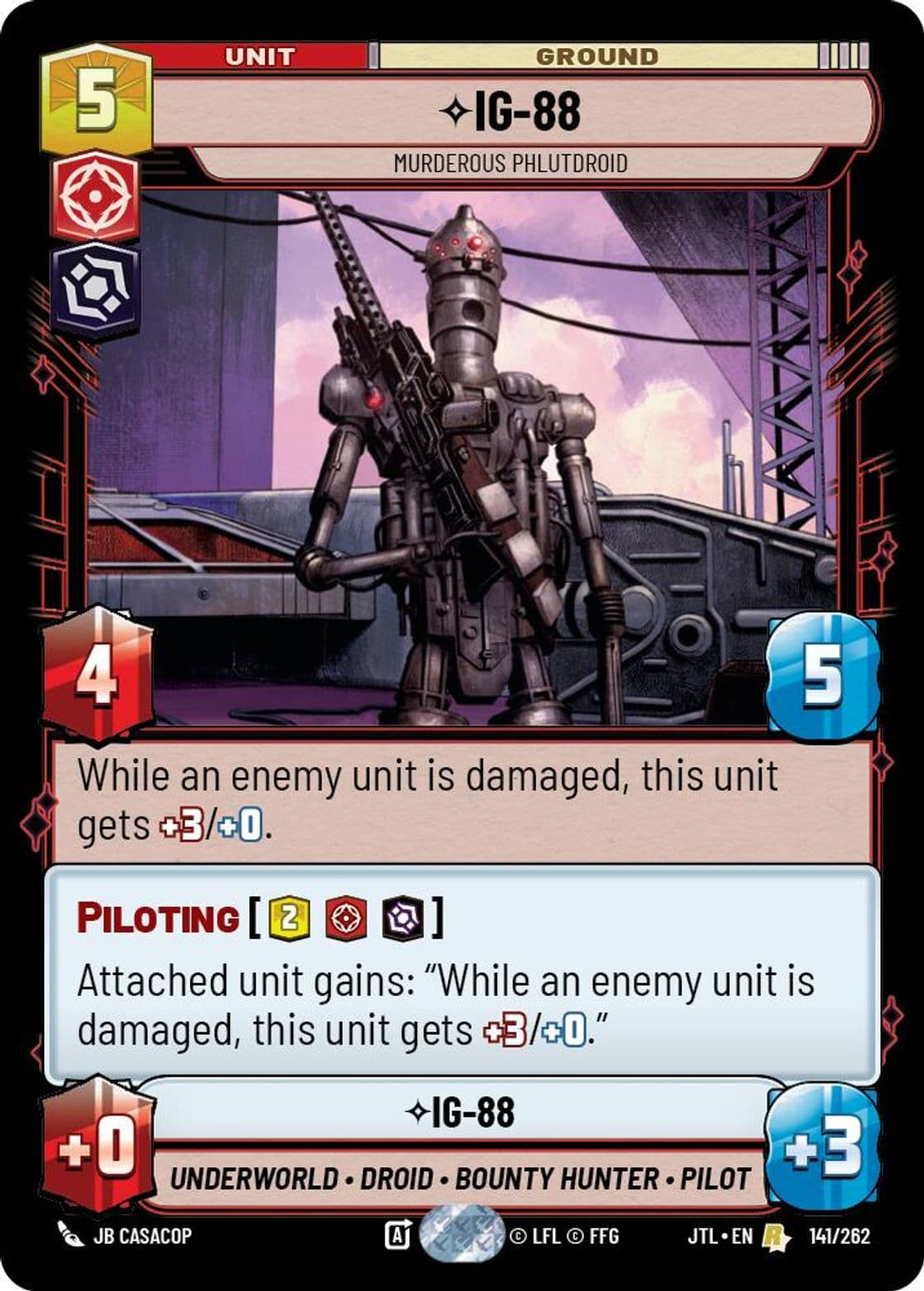 IG-88, Murderous Phlutdroid, Standard