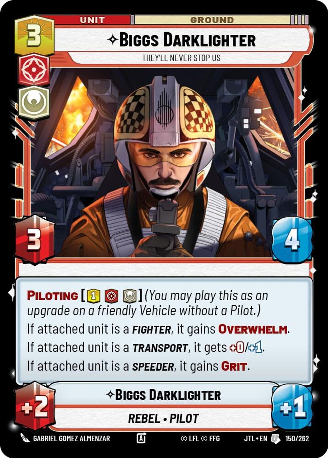 Biggs Darklighter, They'll Never Stop Us (Standard)