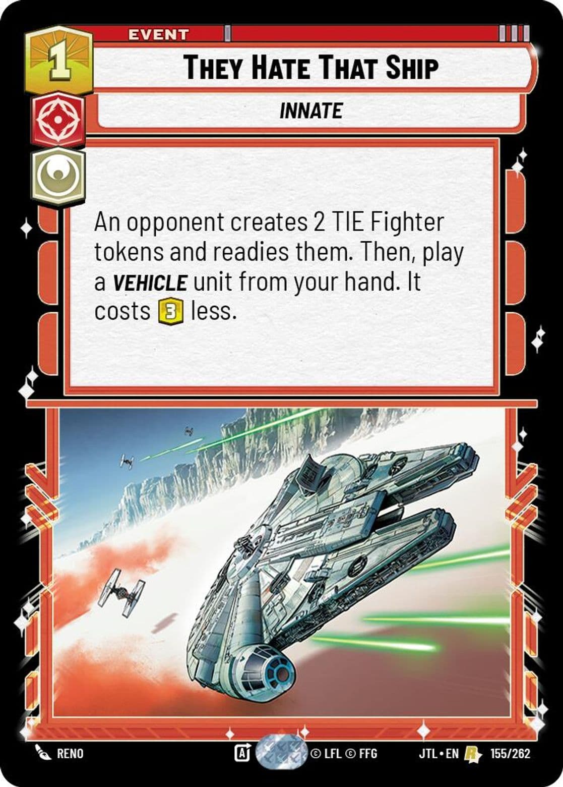 They Hate That Ship, Standard