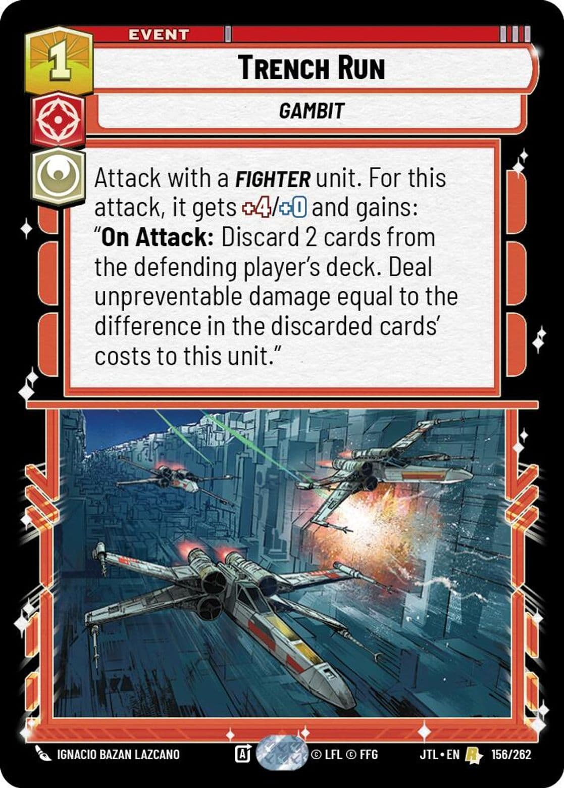 Trench Run, Standard