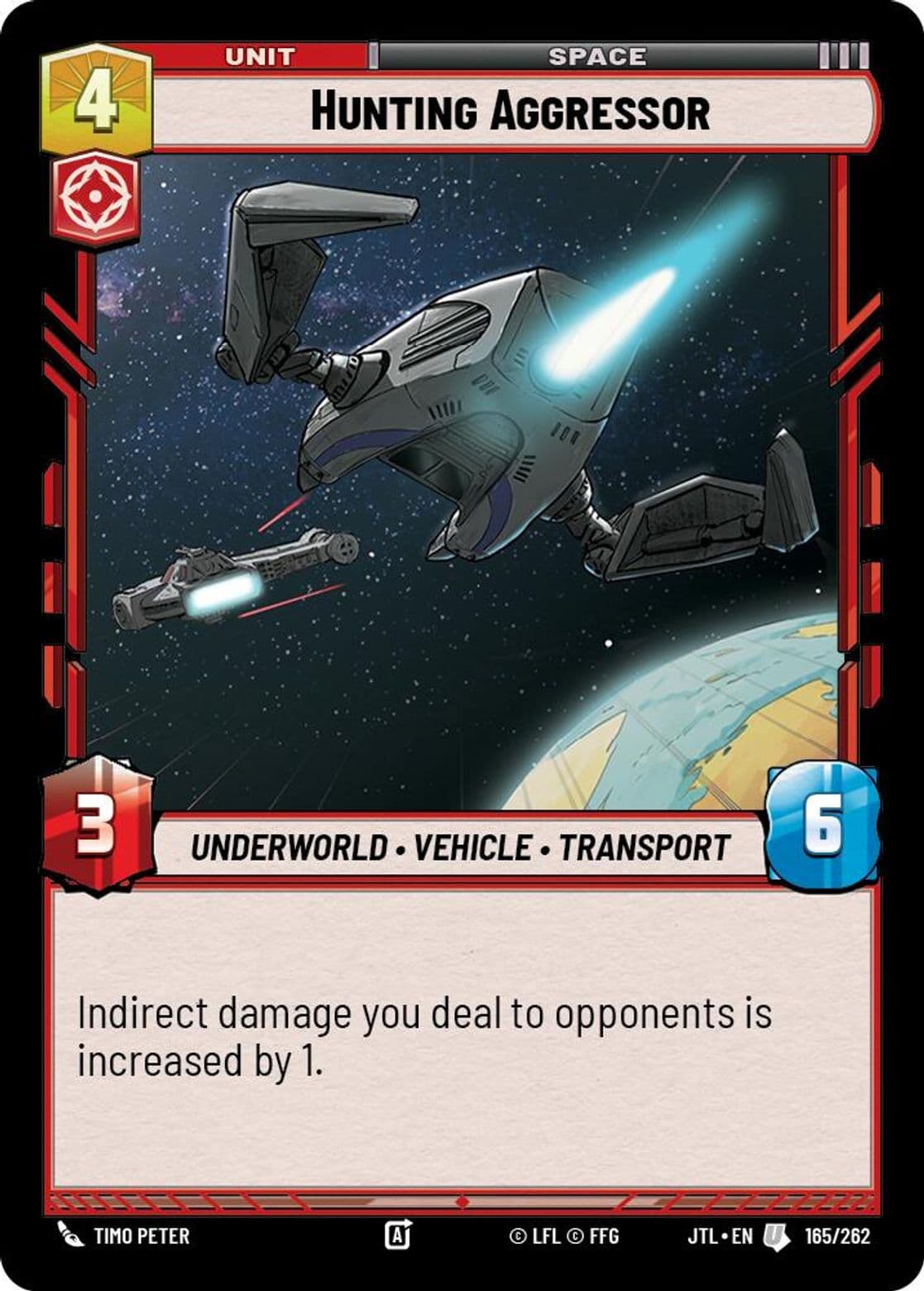 Hunting Aggressor, Standard