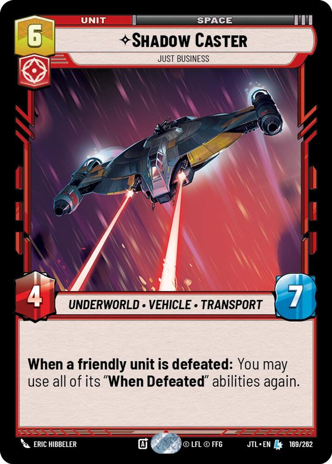 Shadow Caster, Just Business (Standard)