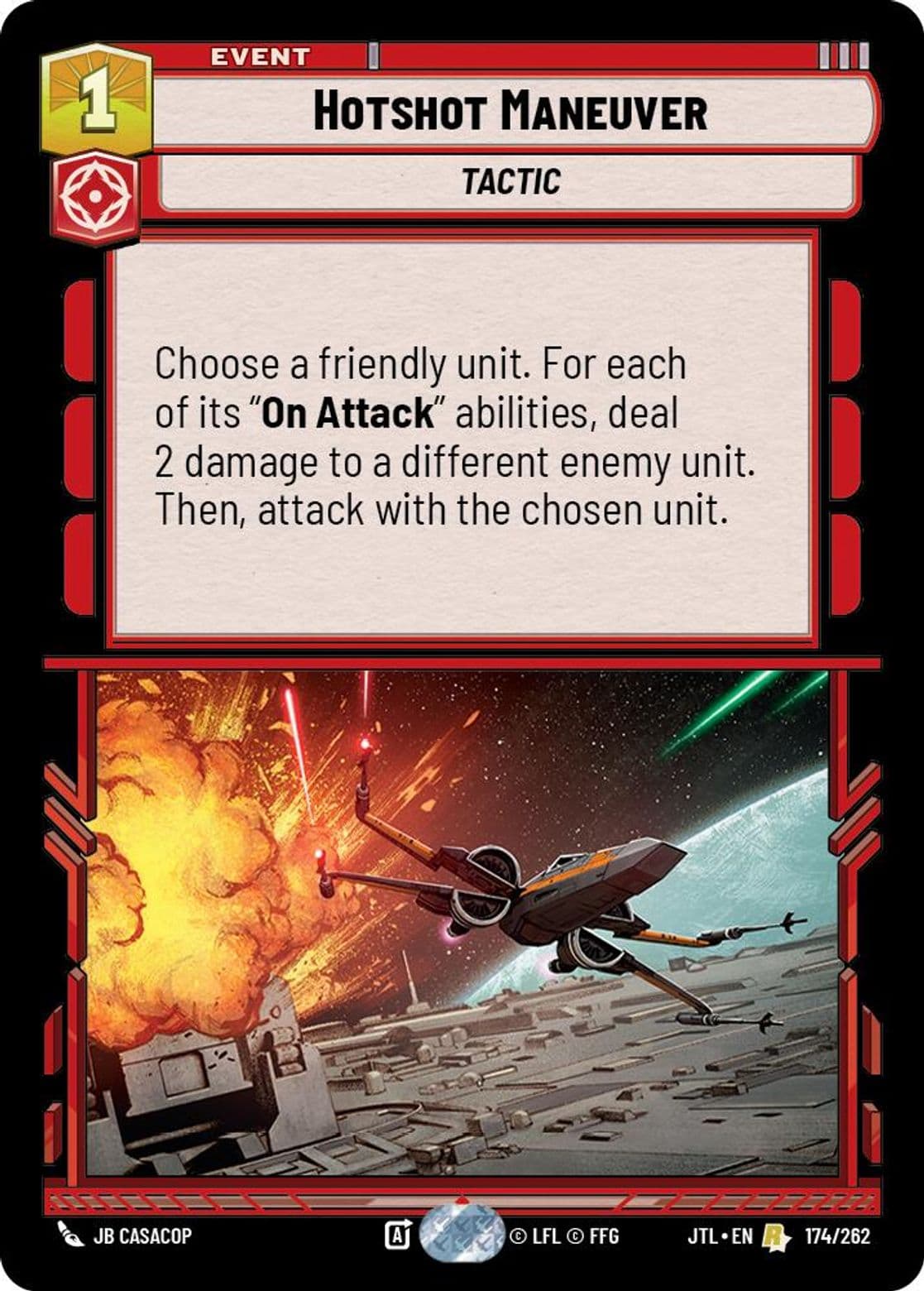 Hotshot Maneuver, Standard