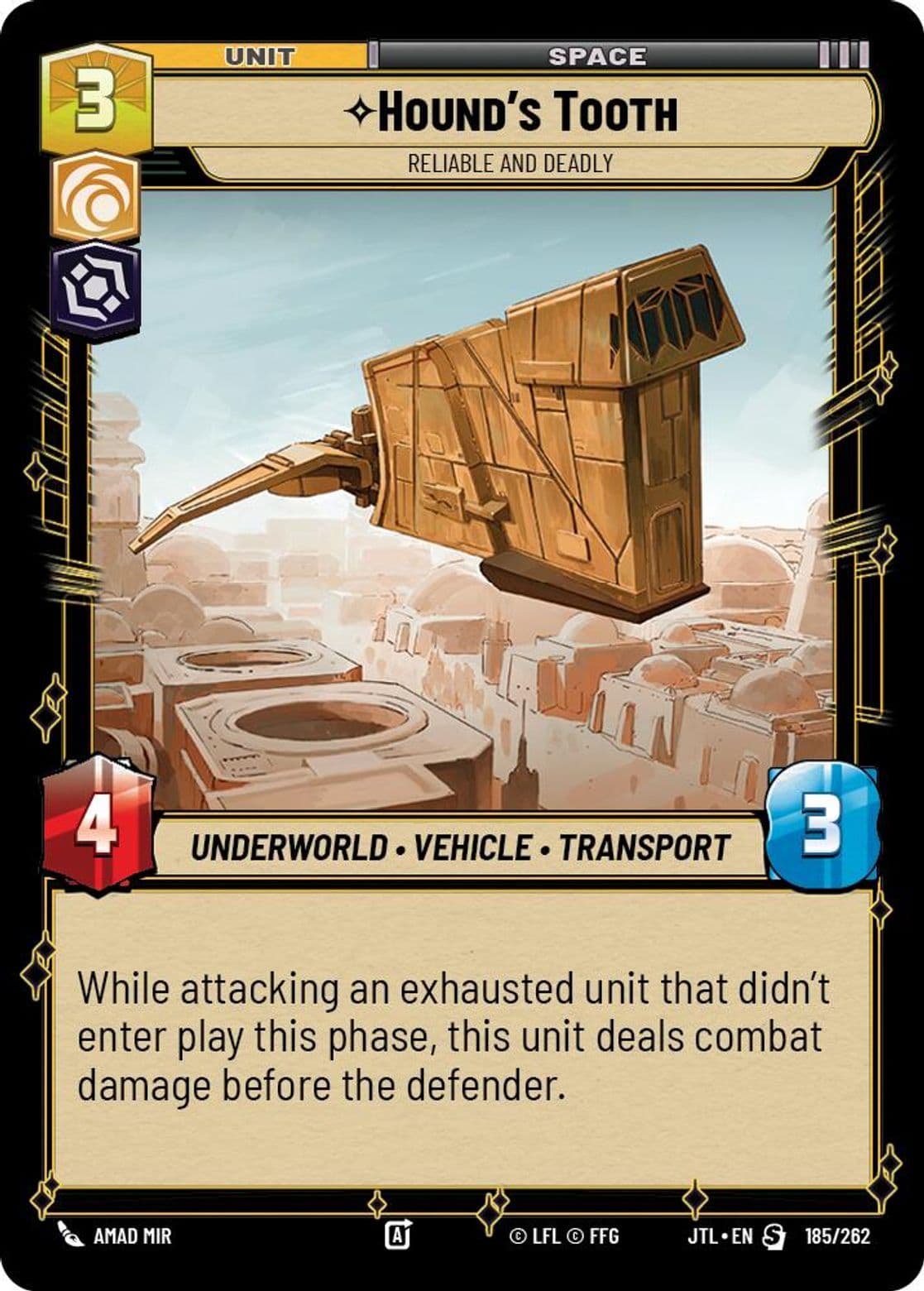 Hound's Tooth, Reliable and Deadly, Standard
