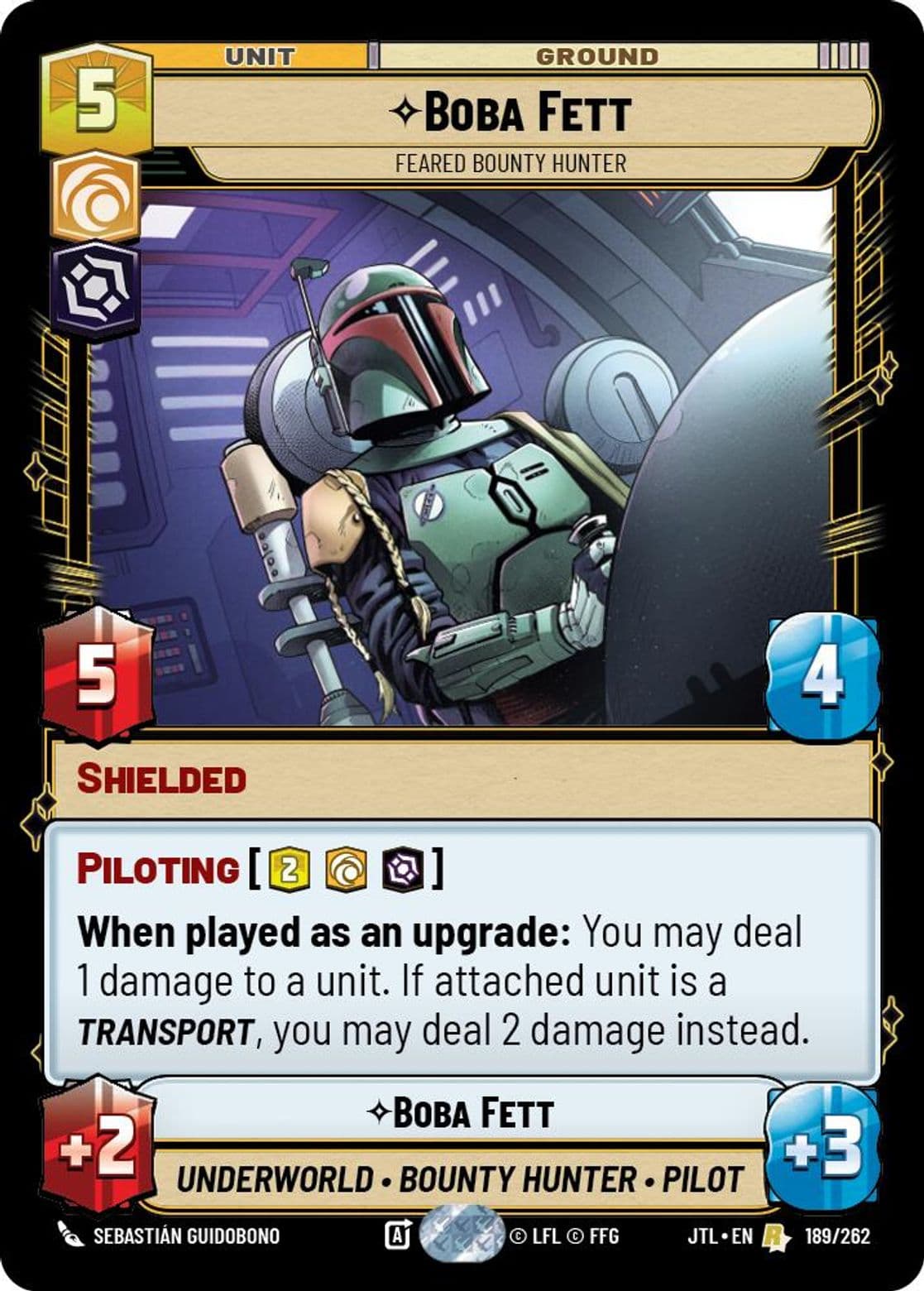 Boba Fett, Feared Bounty Hunter, Standard
