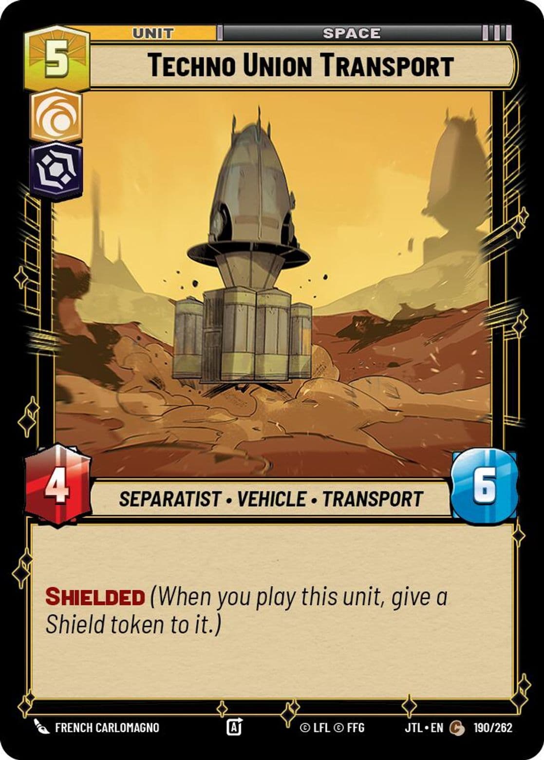 Techno Union Transport, Standard