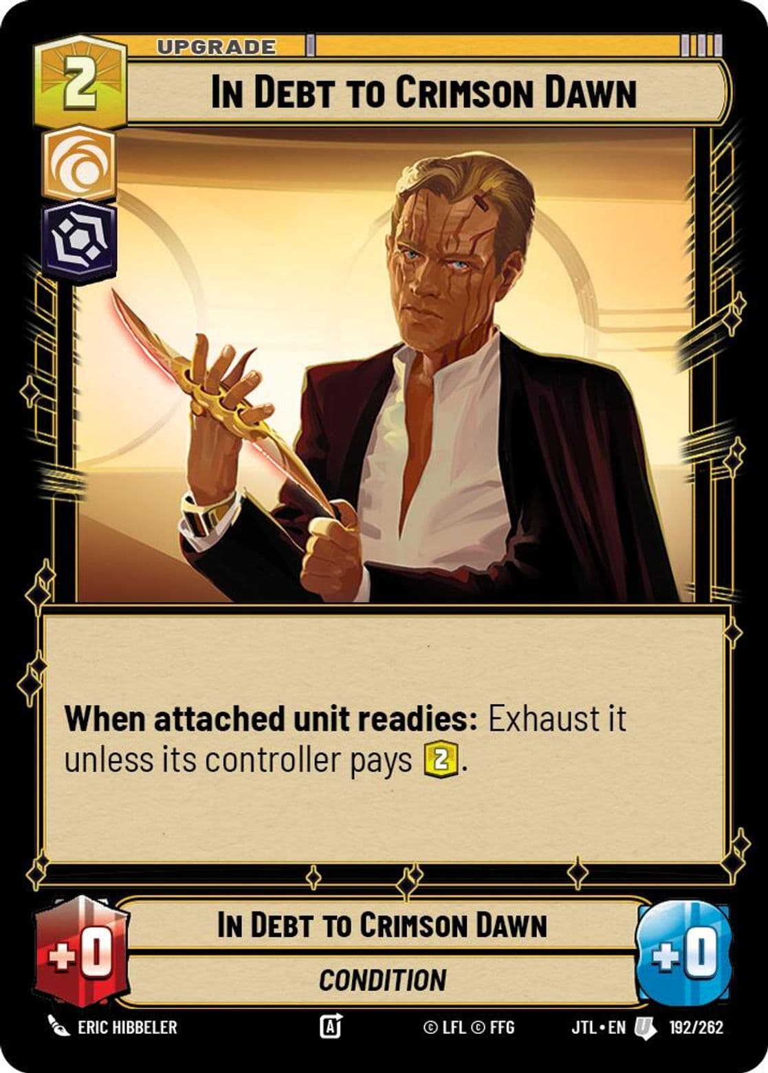 In Debt to Crimson Dawn, Standard