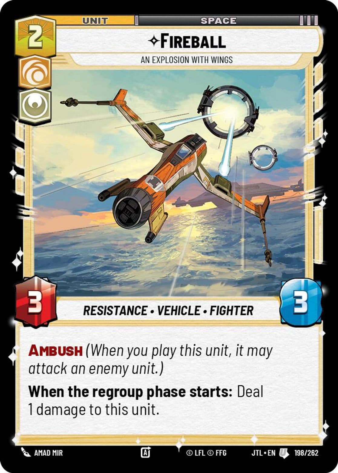 Fireball, An Explosion With Wings (Standard)