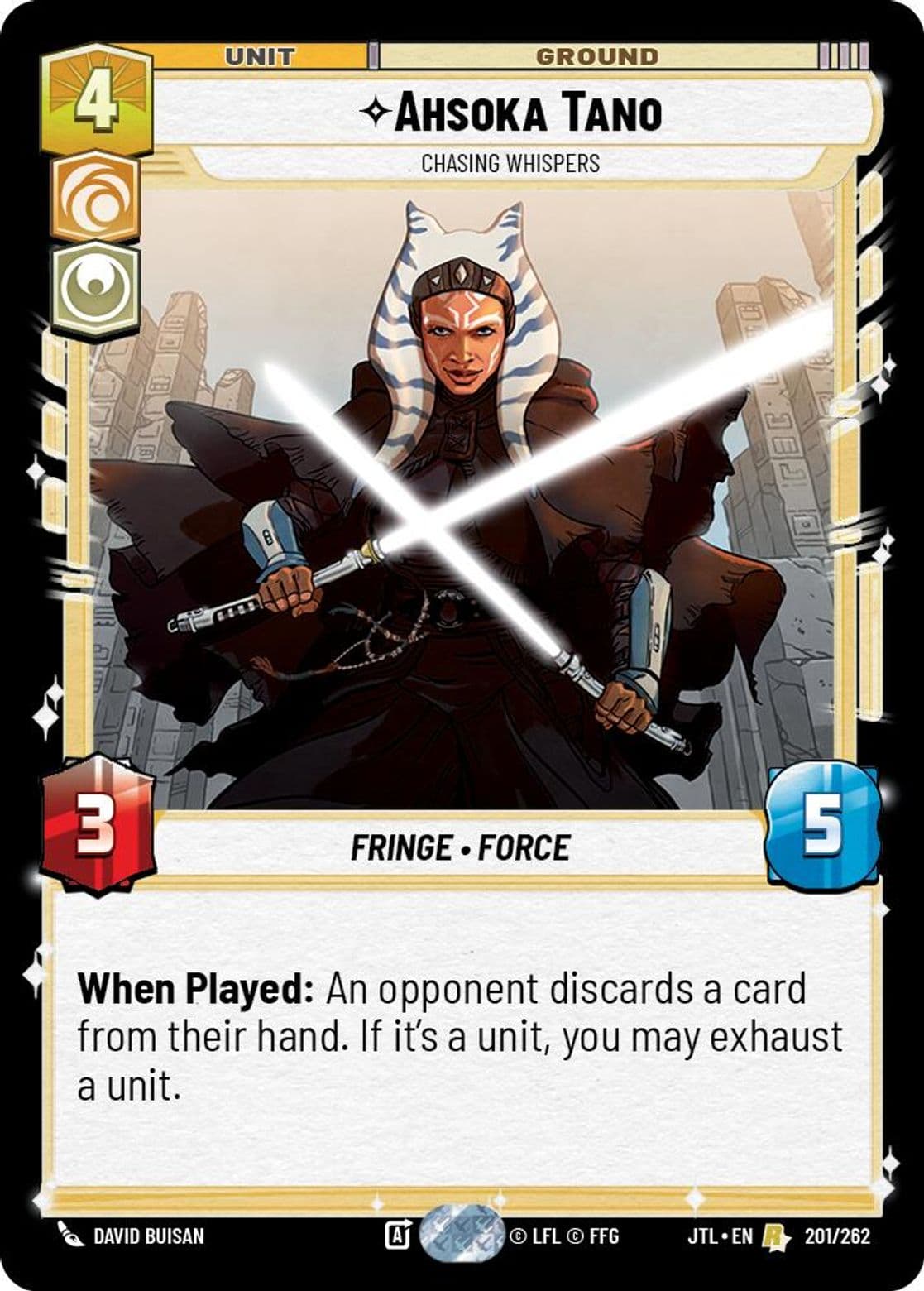 Ahsoka Tano, Chasing Whispers, Standard