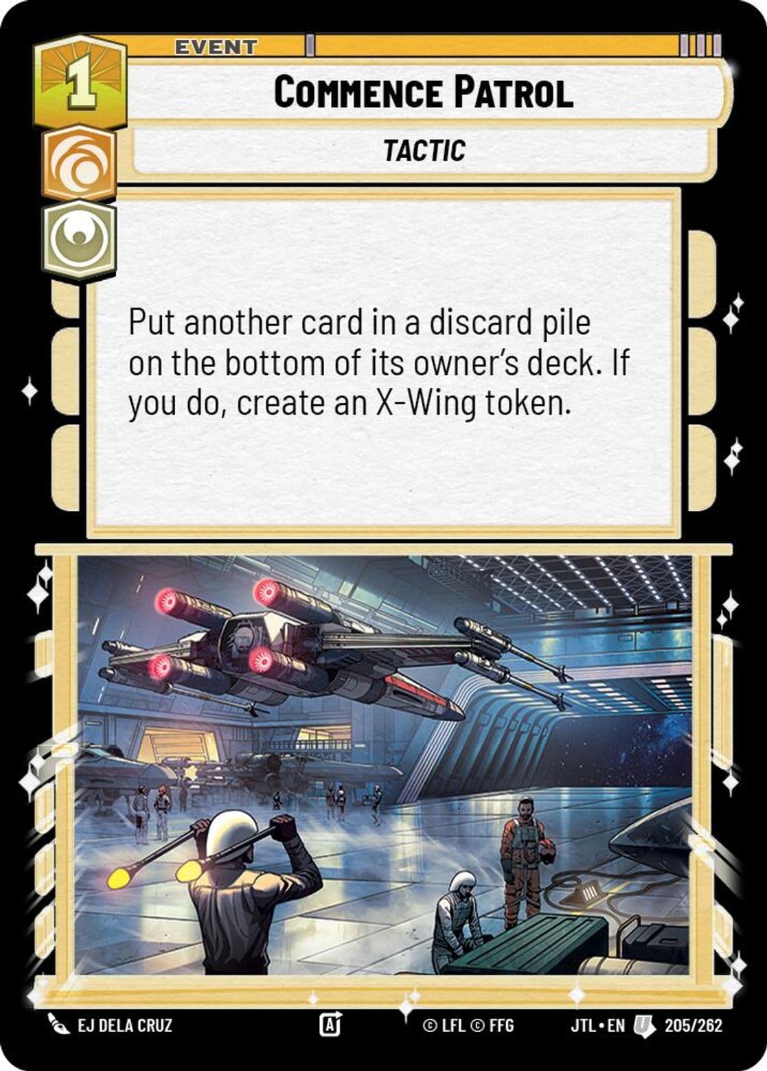 Commence Patrol, Standard