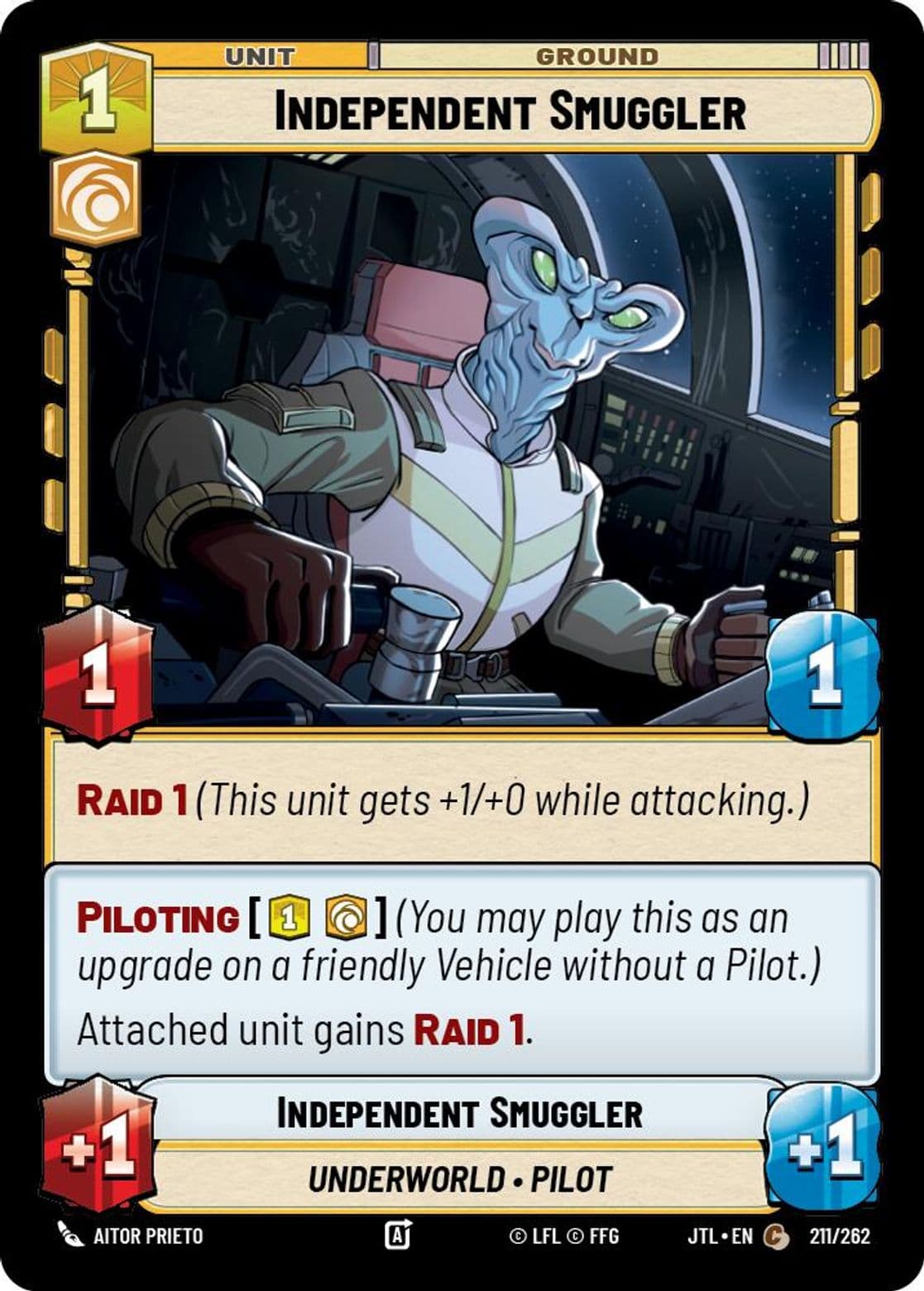 Independent Smuggler, Standard