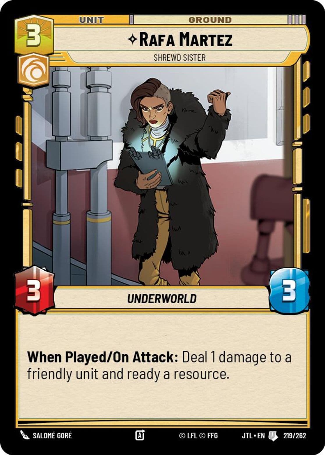 Rafa Martez, Shrewd Sister, Standard