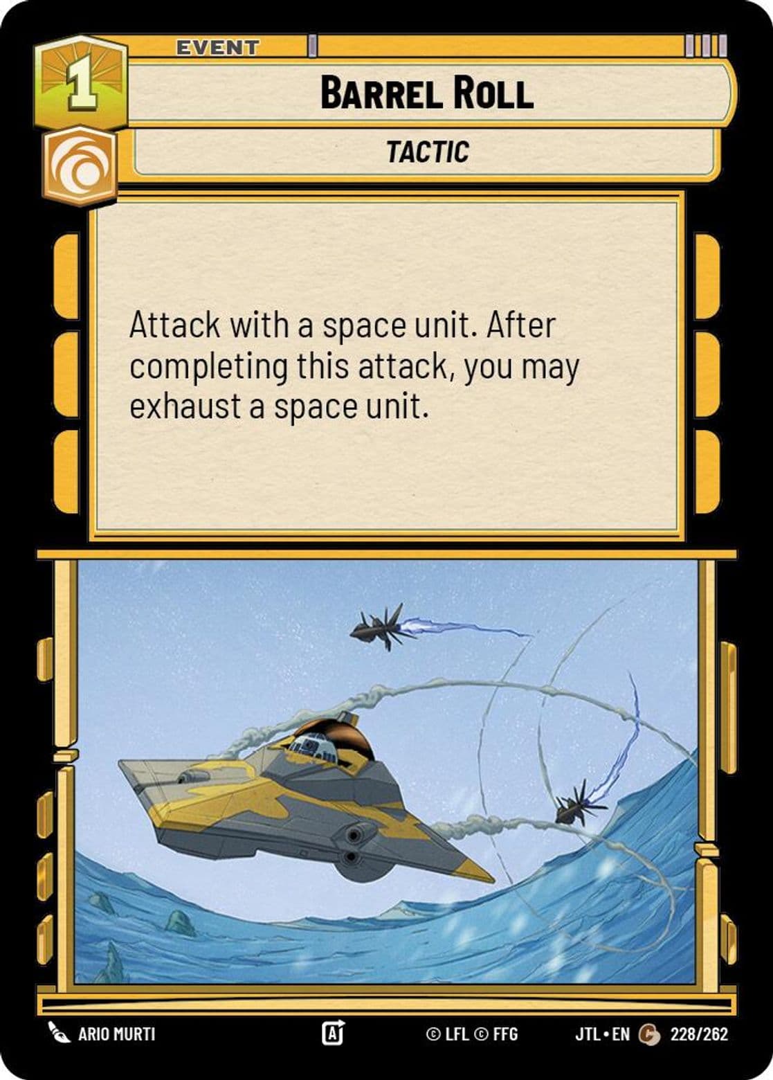 Barrel Roll, Standard