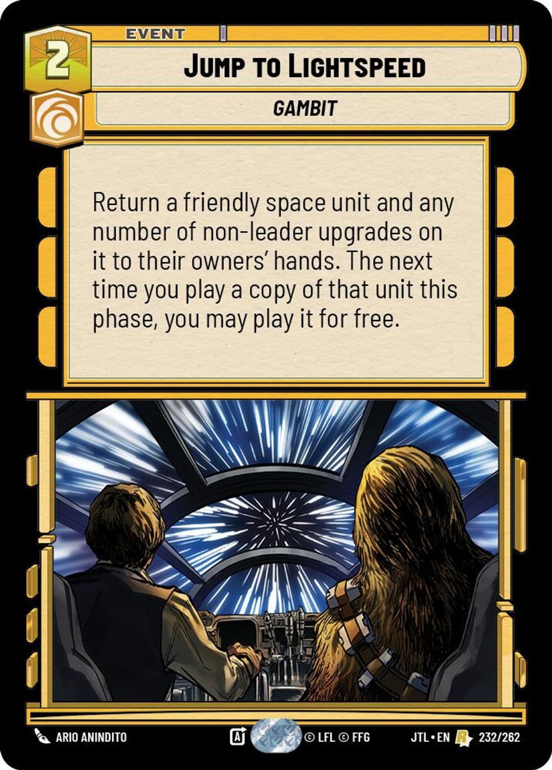 Jump to Lightspeed, Standard