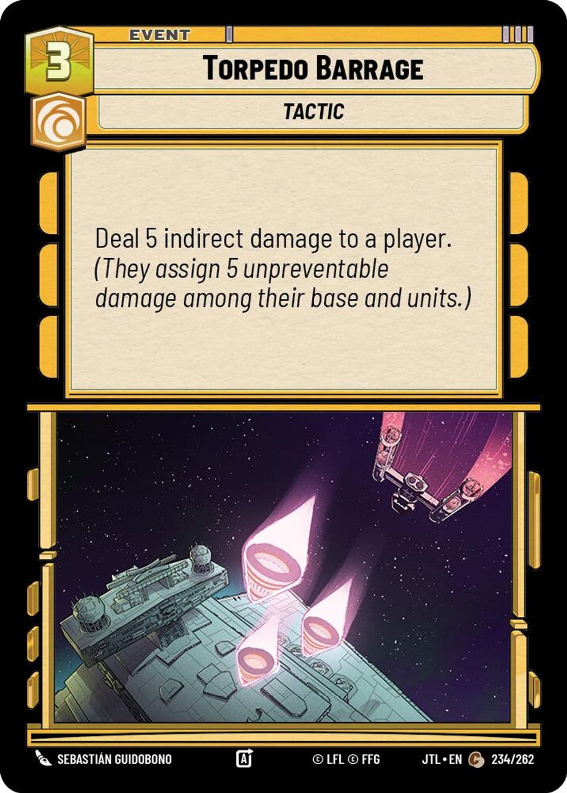 Torpedo Barrage, Standard