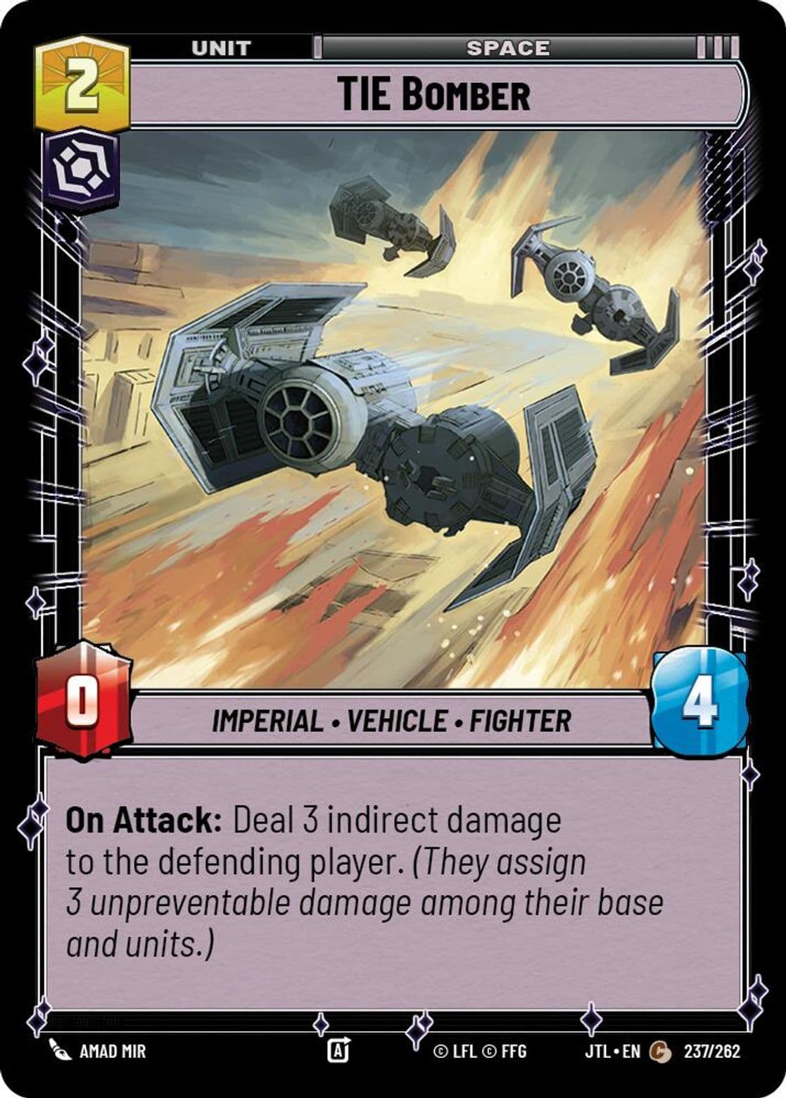 TIE Bomber, Standard
