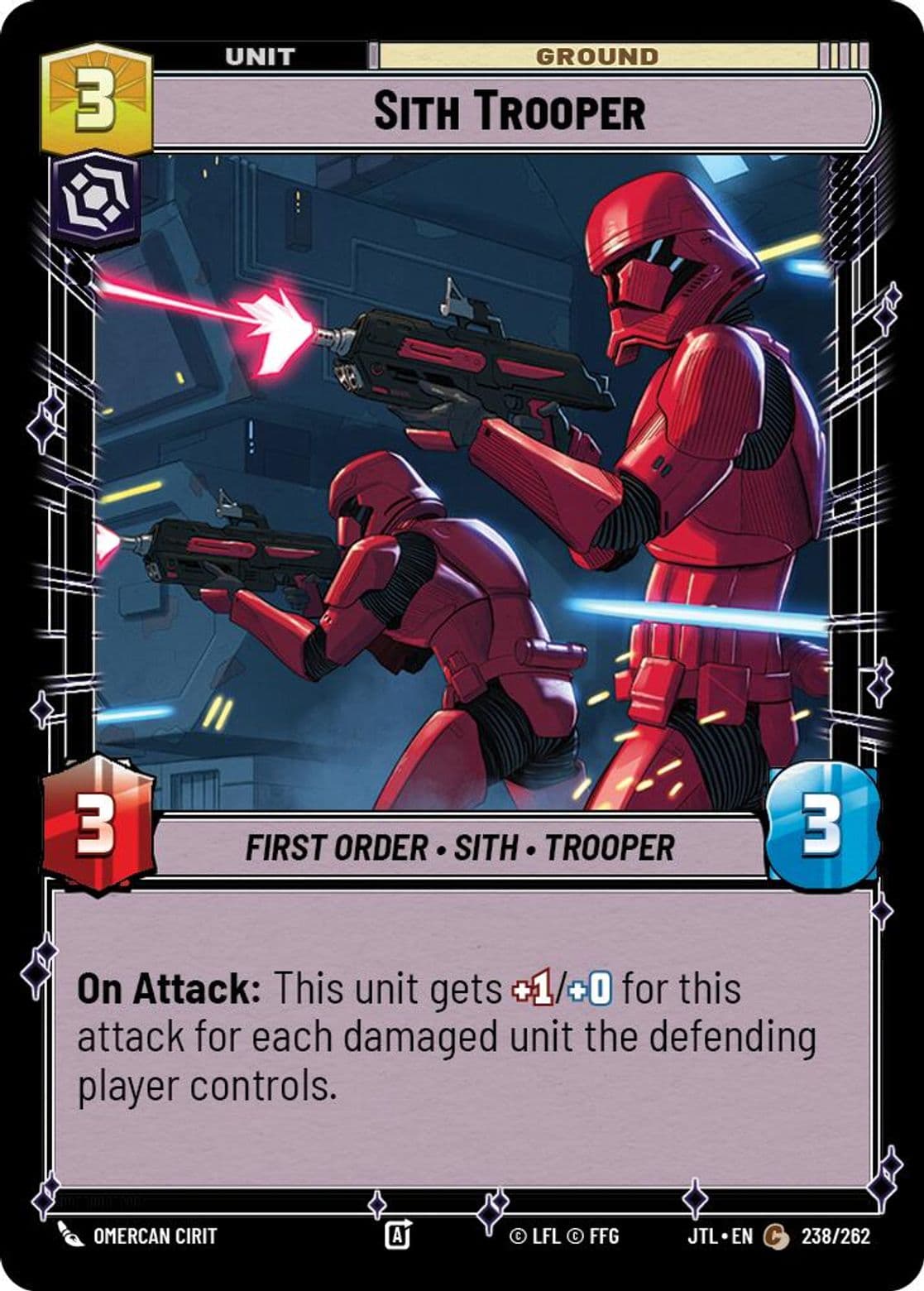 Sith Trooper, Standard