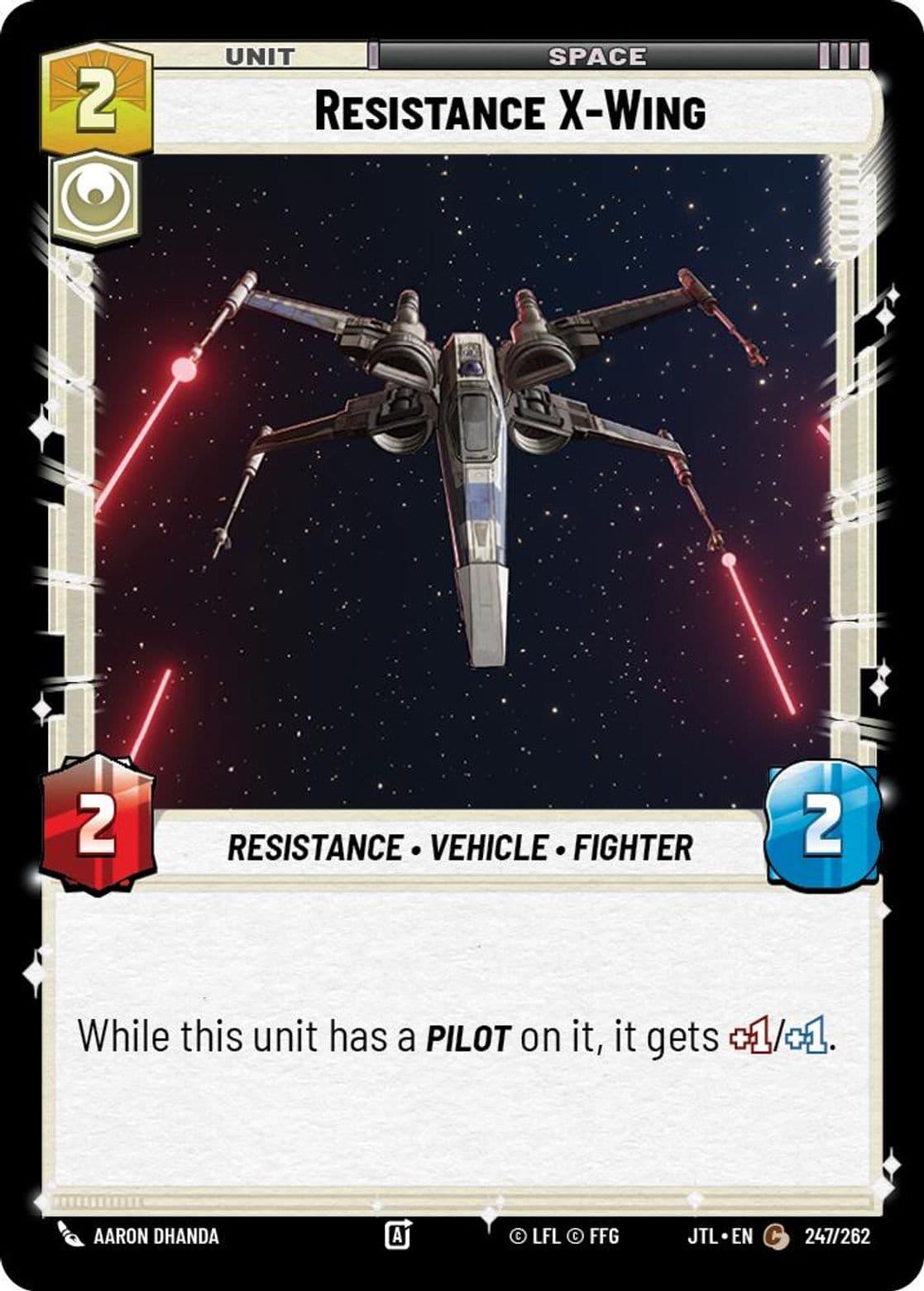 Resistance X-Wing, Standard