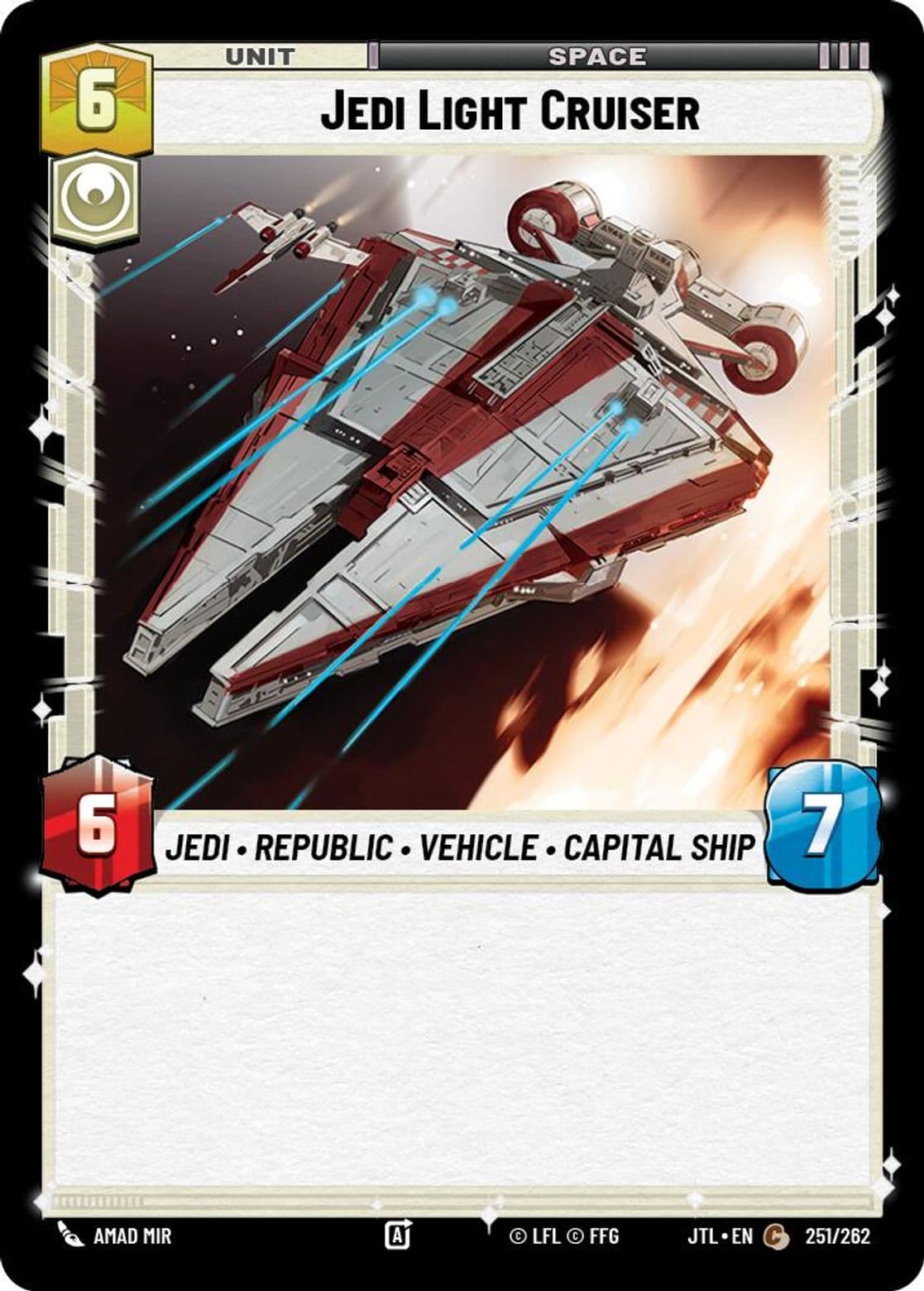 Jedi Light Cruiser, Standard