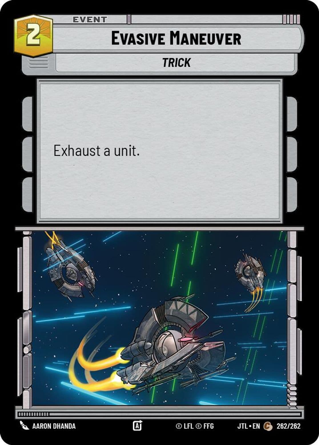 Evasive Maneuver, Standard