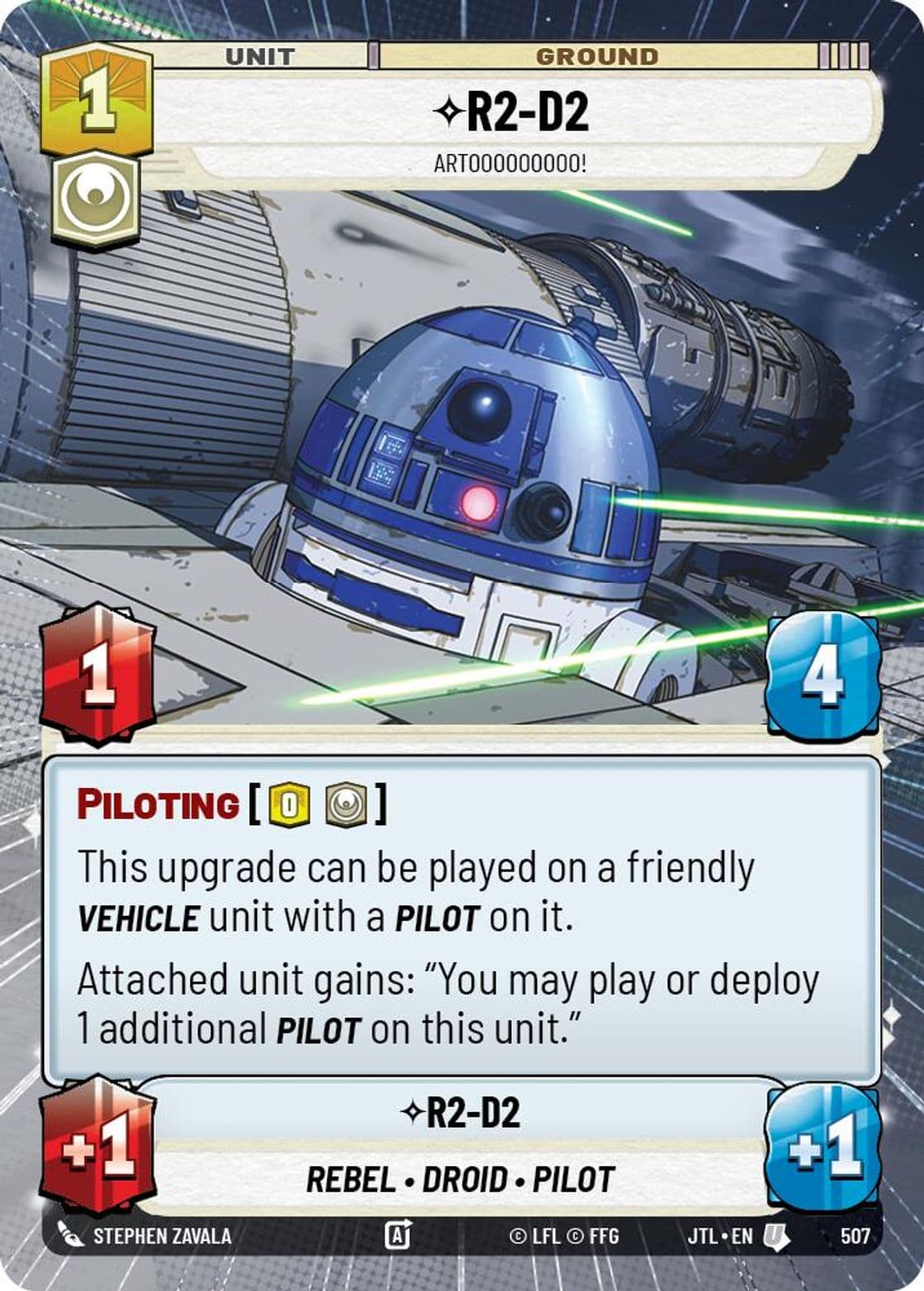 R2-D2, Artooooooooo! (Hyperspace)