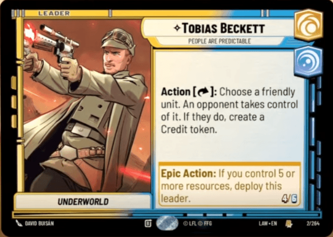 Tobias Beckett, People are Predictable, Standard